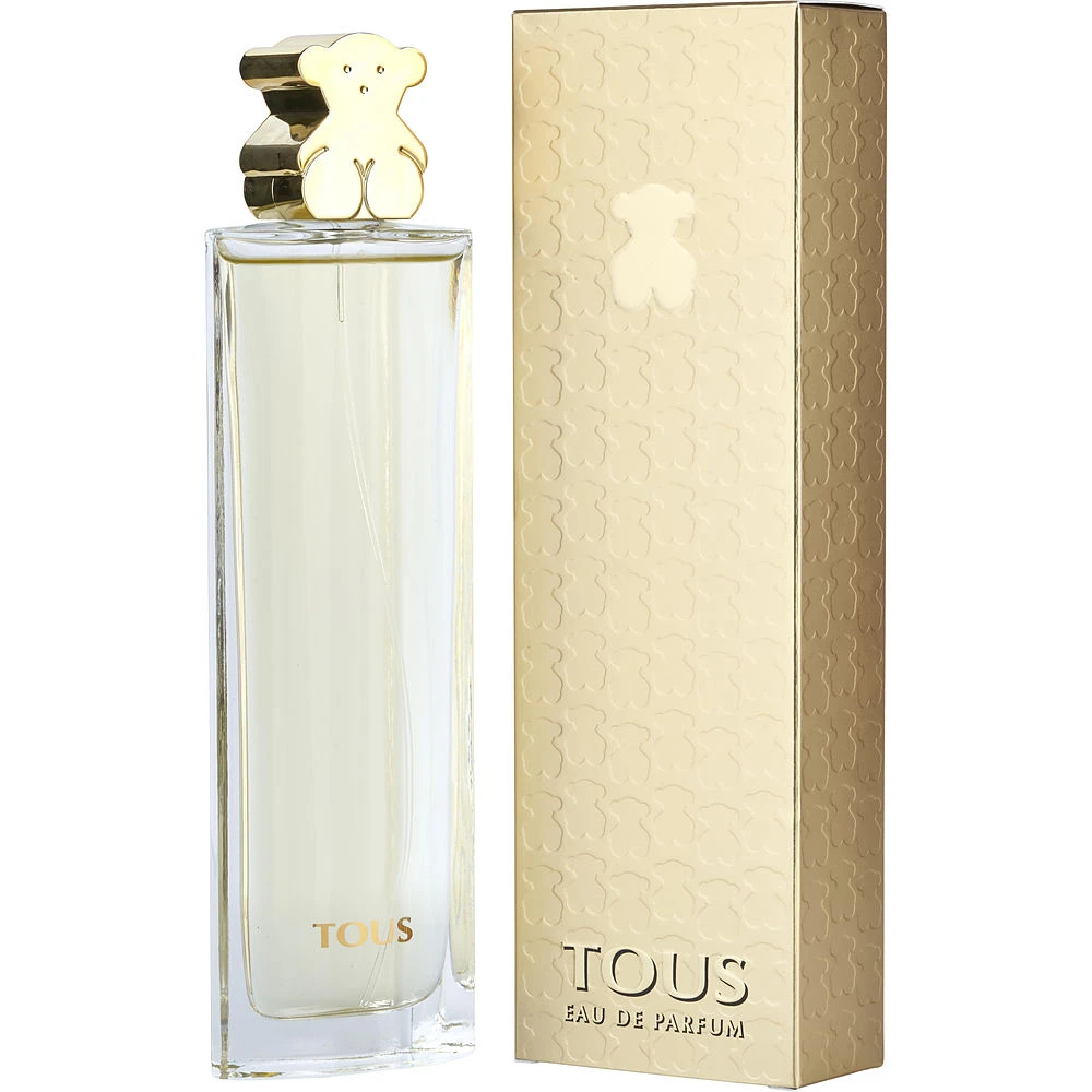 商品TOUS|TOUS 桃丝熊 经典女士淡香精香水（金色）EDP 90ml,价格¥520,第1张图片