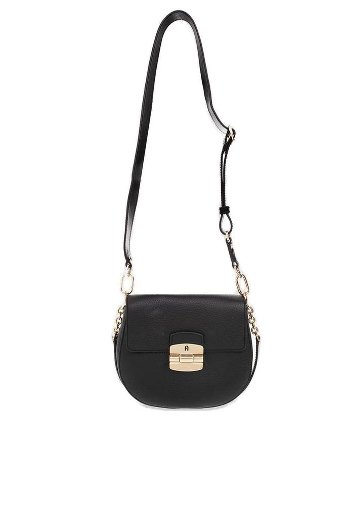 商品Furla|Furla Logo Engraved Foldover-top Shoulder Bag,价格¥2213,第1张图片