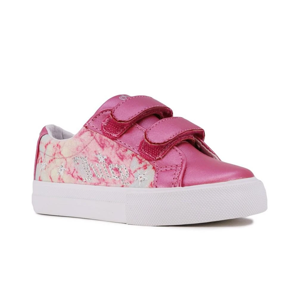 商品Juicy Couture|Toddler Girls Marble Pink Lompoc Sneakers,价格¥186,第1张图片
