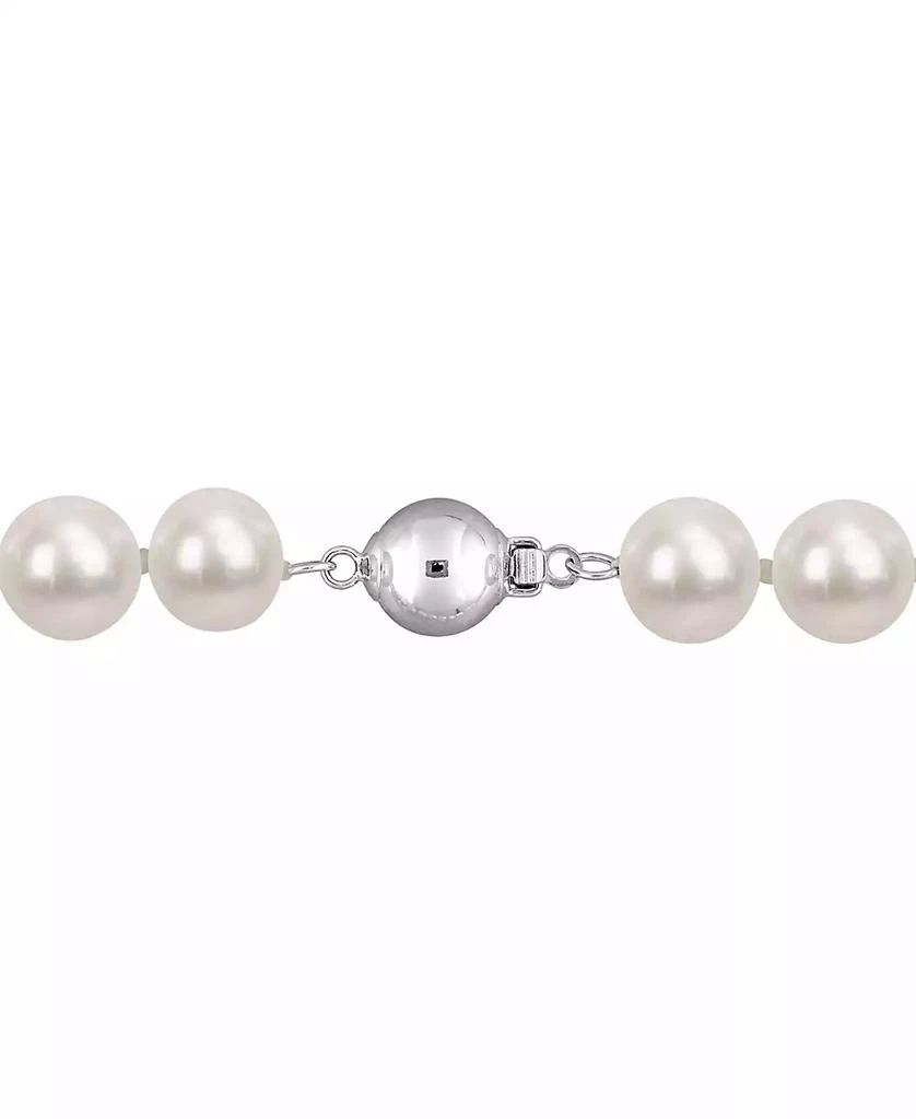 商品Macy's|Cultured Freshwater Pearl (9-10mm) Strand 18" Collar Necklace,价格¥911,第3张图片详细描述