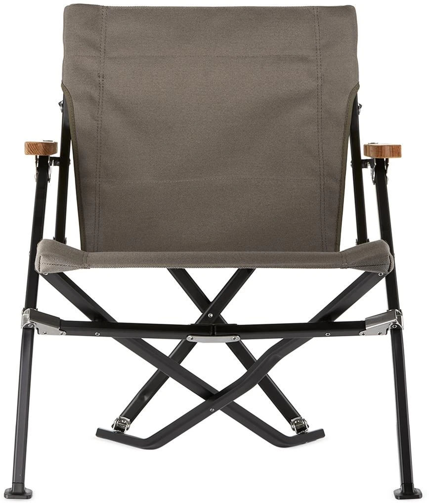 商品Snow Peak|Grey Luxury Low Beach Chair,价格¥1967,第1张图片