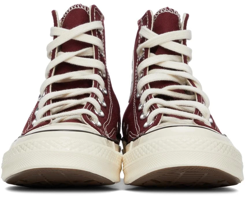 商品Converse|Burgundy Chuck 70 High Sneakers,价格¥438,第2张图片详细描述