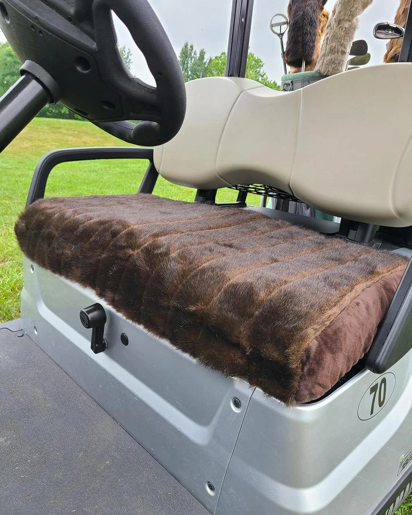 商品Fabulous Furs|Faux-Fur Removable Golf Cart Seat Cover,价格¥762,第3张图片详细描述