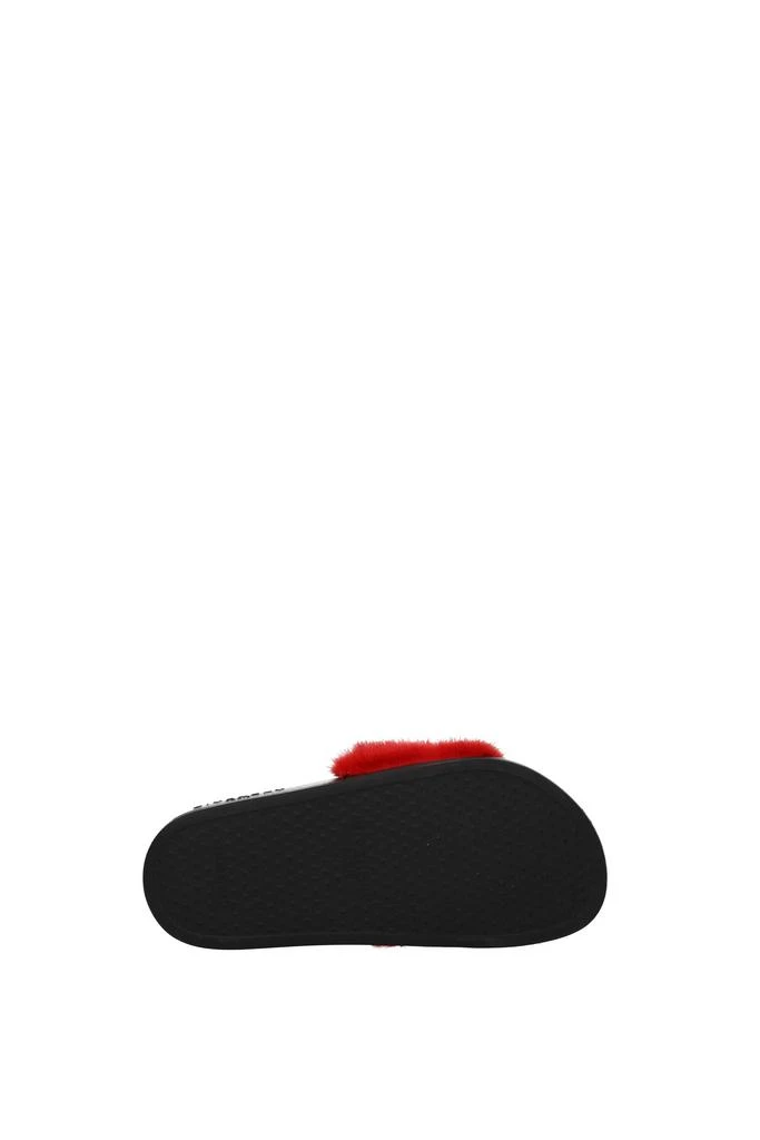 商品Givenchy|Slippers and clogs Fur Red,价格¥1940,第5张图片详细描述