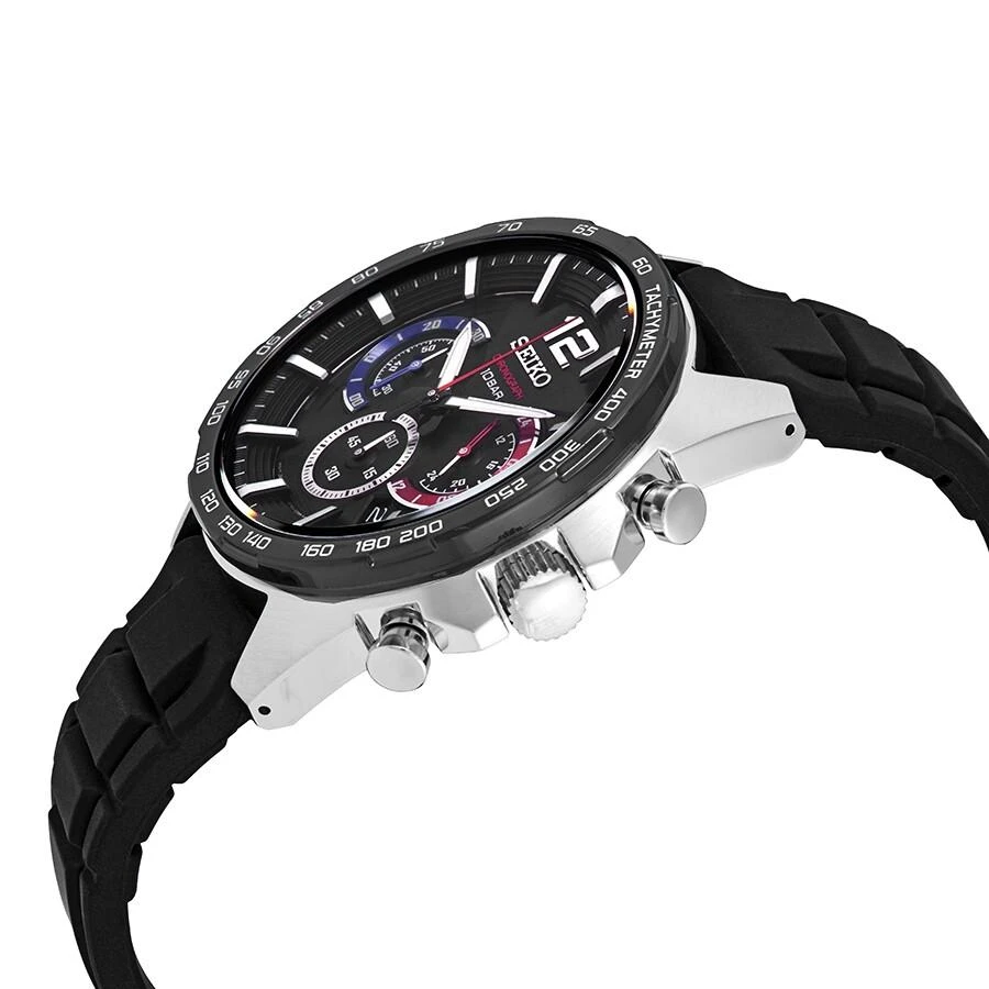 商品Seiko|Essentials Chronograph Quartz Black Dial Men's Watch SSB347,价格¥957,第2张图片详细描述