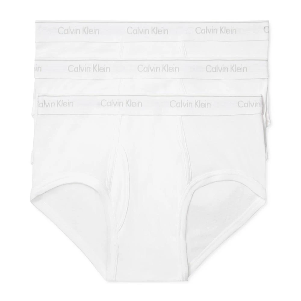 商品Calvin Klein|Men's Cotton Classics Briefs, 3-Pack,价格¥364,第1张图片