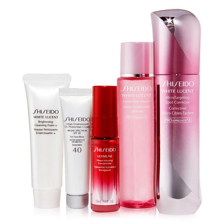 商品Shiseido|美白精华5件套装,价格¥1309,第2张图片详细描述