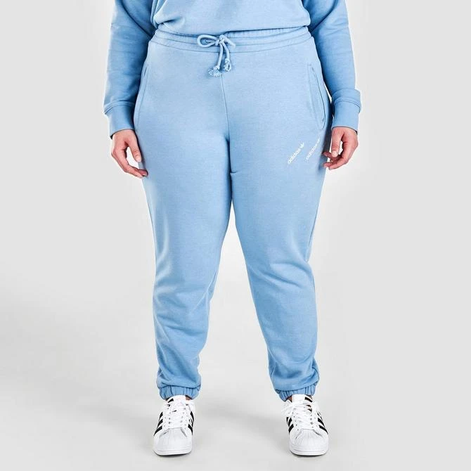 商品Adidas|Women's adidas Originals Triple Logo Track Pants (Plus Size),价格¥332,第2张图片详细描述