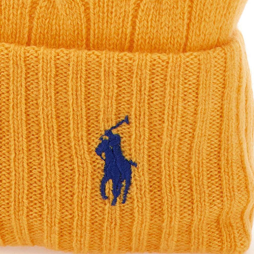 POLO RALPH LAUREN "Cable Cuff"  wool and cashmere hat商品第5张图片规格展示
