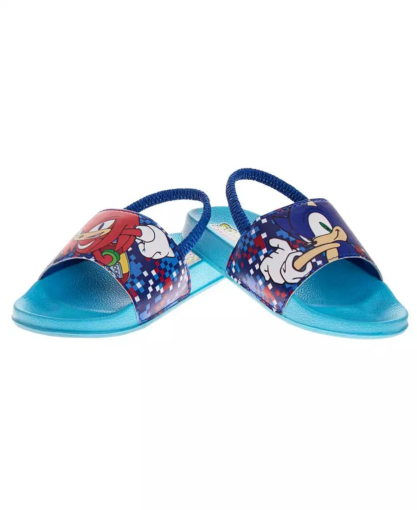 商品Sonic The Hedgehog|Toddler Boys Dual Sizes Slides,价格¥184,第5张图片详细描述