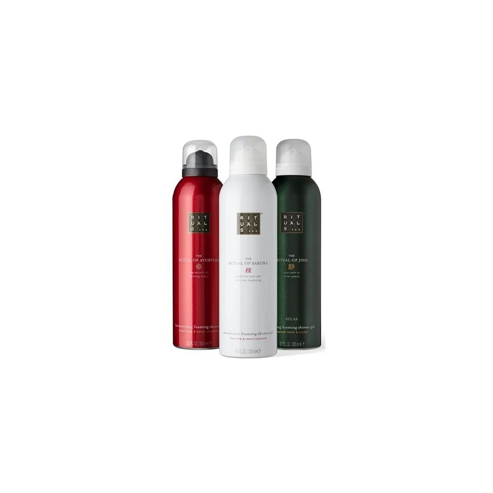 商品Rituals|3-Pc. Foaming Shower Gel Gift Set,价格¥224,第1张图片