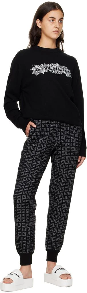 商品Givenchy|Black Crewneck Sweater,价格¥3657,第4张图片详细描述