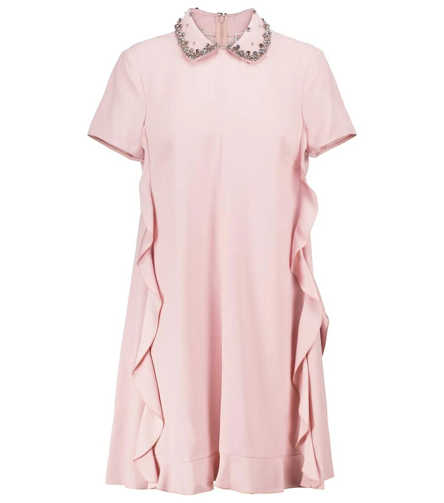 商品RED Valentino|荷叶边饰衬衫式迷你连衣裙,价格¥2223,第1张图片