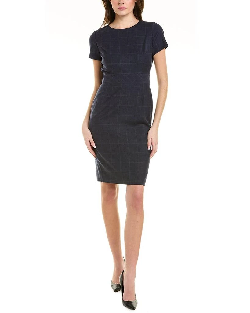 商品Brooks Brothers|Explorer Wool-Blend Sheath Dress,价格¥1138,第1张图片