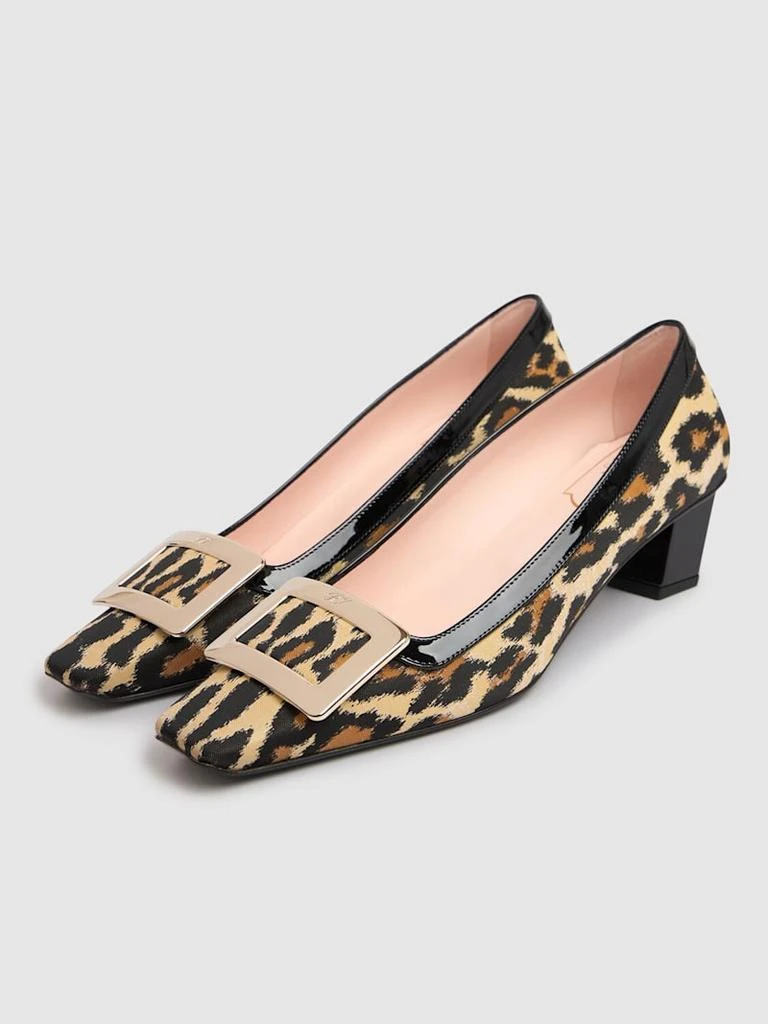 商品Roger Vivier|45毫米Belle Vivier豹纹高跟鞋,价格¥8545,第3张图片详细描述