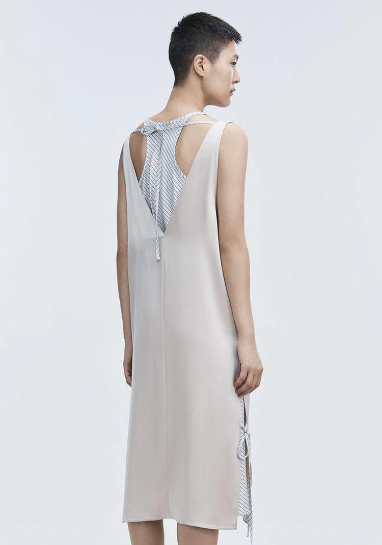 商品Alexander Wang|SATIN SLEEVELESS DRESS,价格¥1280,第3张图片详细描述