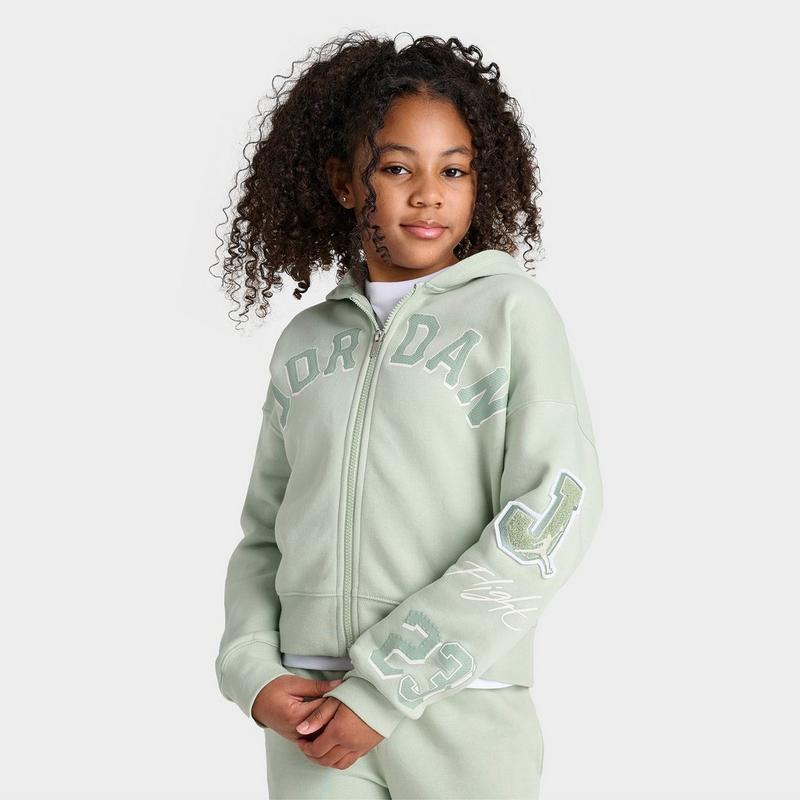 Girls' Big Kids' Jordan Signature Full-Zip Hoodie – On Sale Now