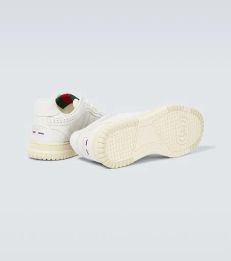 Gucci Re-Web皮革运动鞋 商品