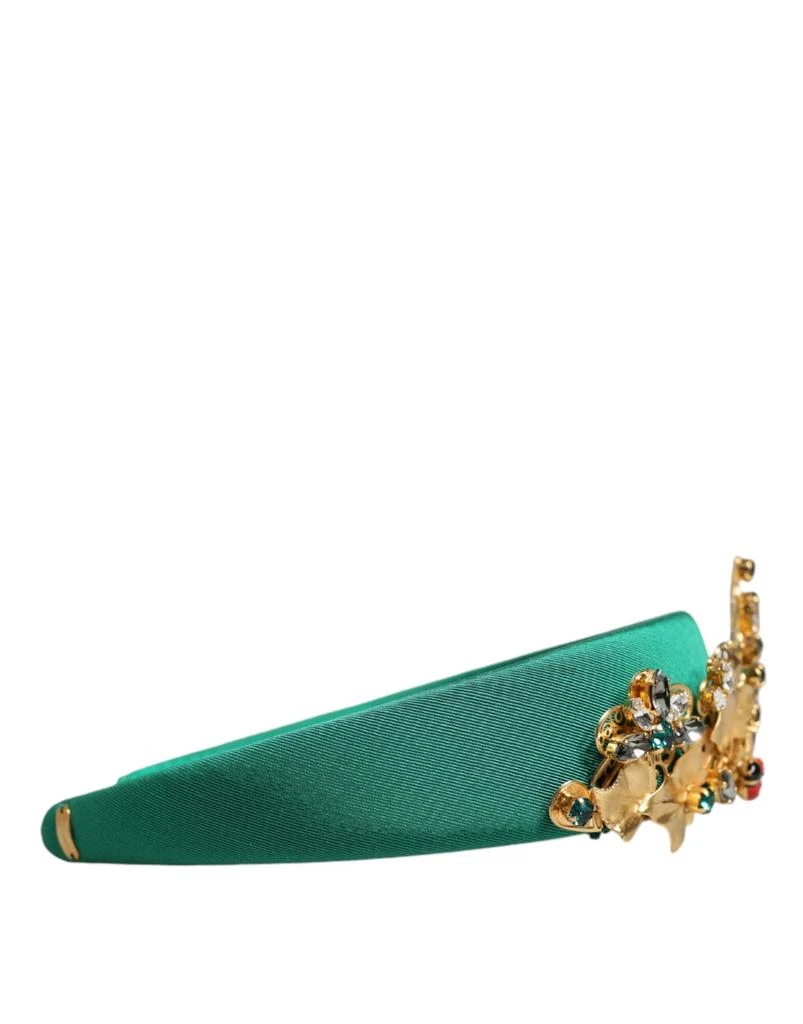 商品Dolce & Gabbana|Silk Crystal Embellished Tiara Headband Crown Women's Diadem,价格¥6274,第3张图片详细描述