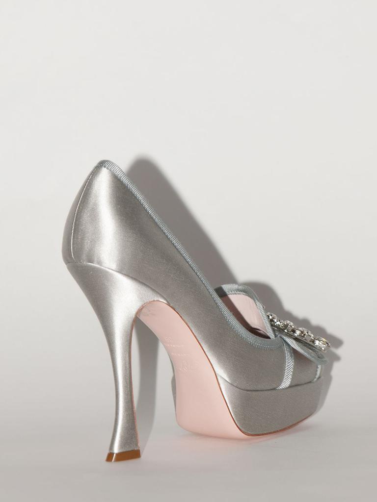 商品Roger Vivier|120mm Lvr Exclusive Satin Pumps,价格¥8067,第4张图片详细描述