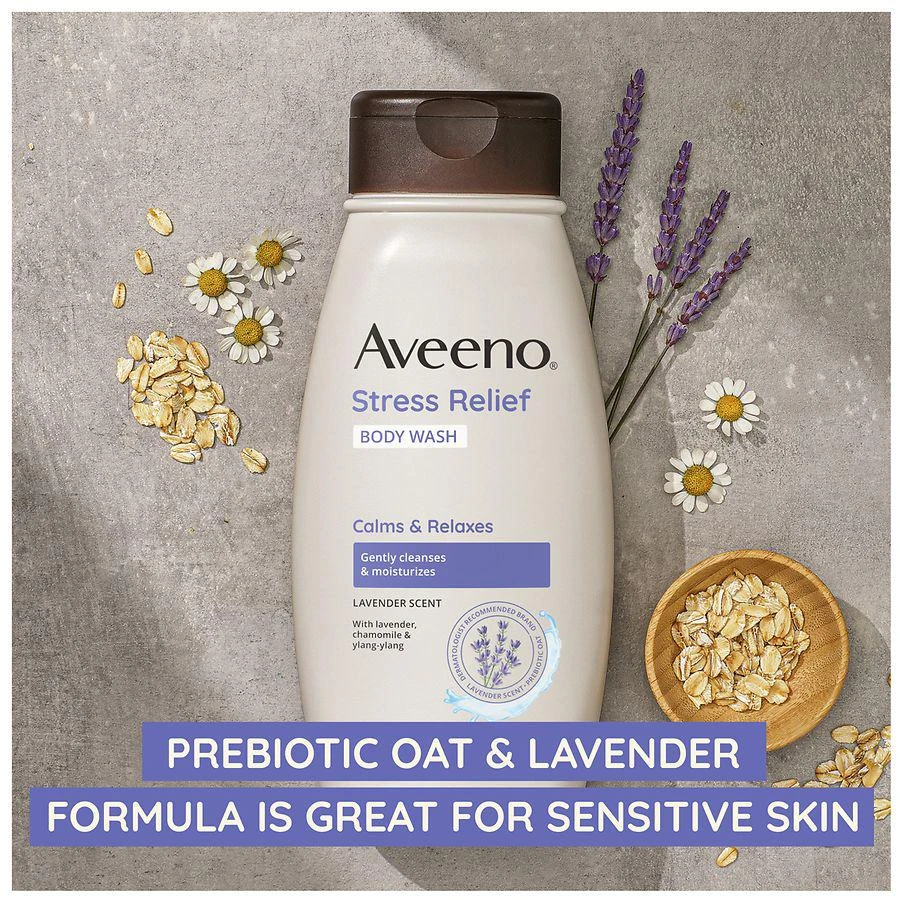 Stress Relief Body Wash with Oat Lavender 商品