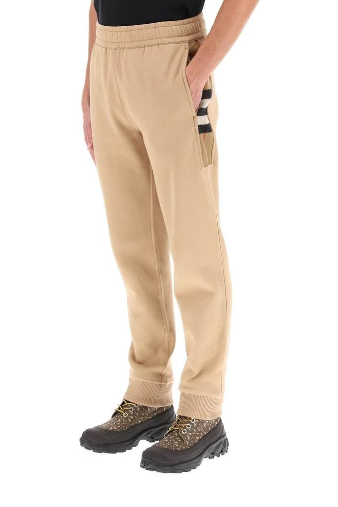 商品Burberry|Burberry Check Panel Jogging Pants,价格¥4444,第3张图片详细描述