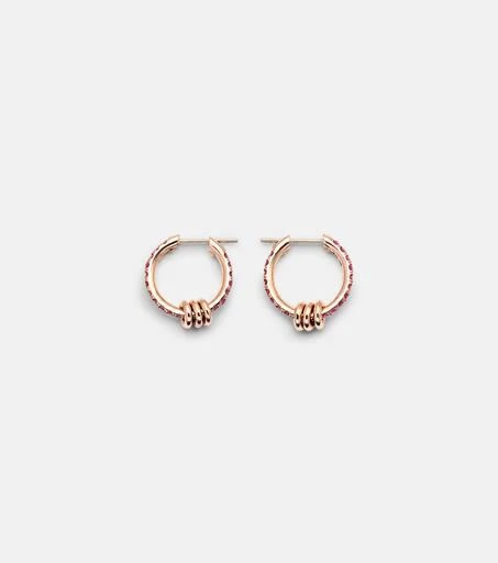 商品Spinelli Kilcollin|Ara 18kt rose gold earrings with sapphires,价格¥38981,第4张图片详细描述