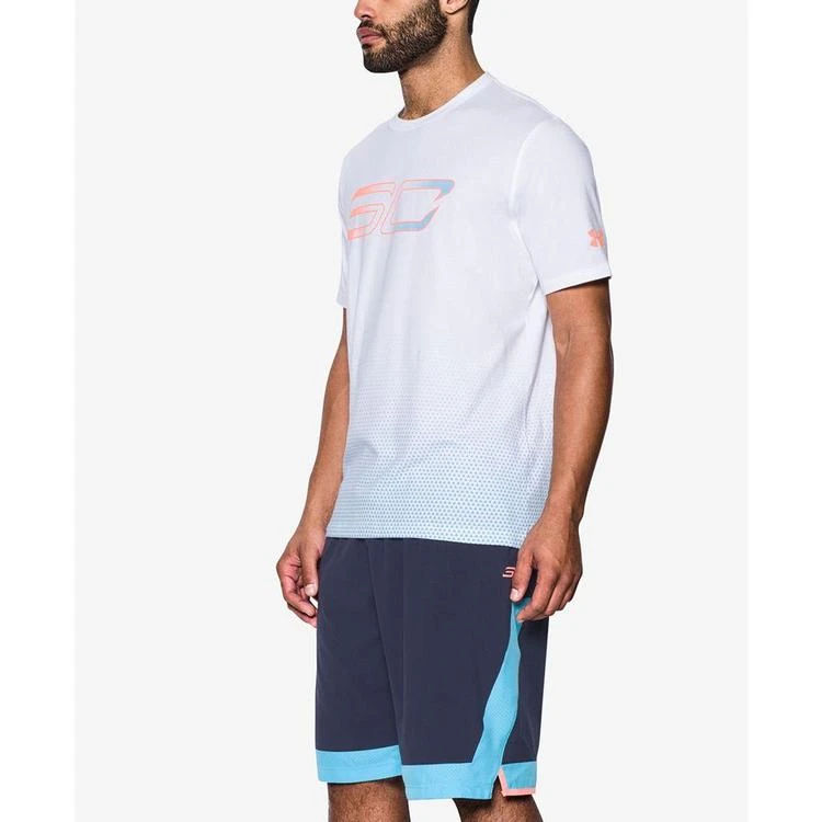 商品Under Armour|Men's Stephen Curry Logo T-Shirt,价格¥104,第4张图片详细描述