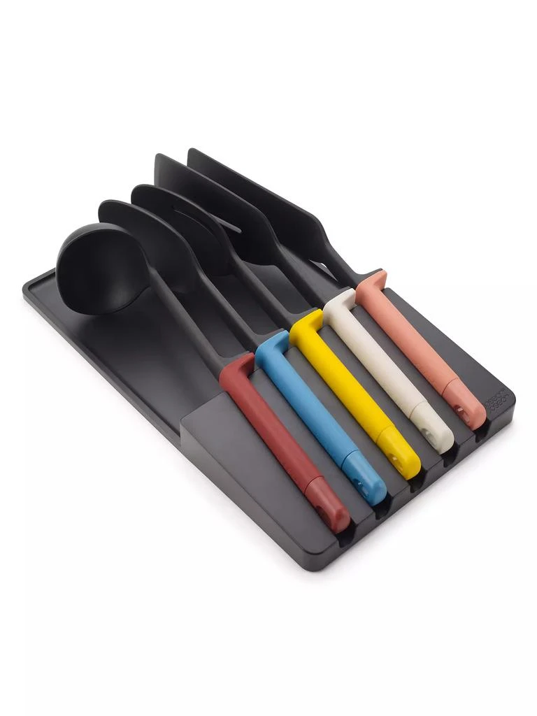 商品Joseph Joseph|Elevate 5-Piece Kitchen Utensil Set & Tray,价格¥372,第1张图片