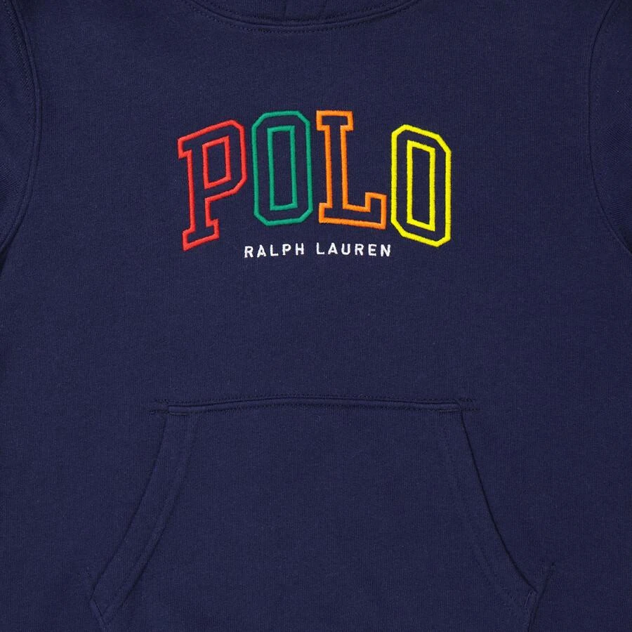 商品Ralph Lauren|Cruise Navy Logo Fleece Hoodie,价格¥332,第3张图片详细描述
