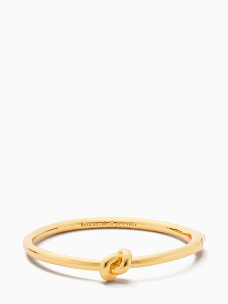 商品Kate Spade|Sailor's Knot Hinge Bangle,价格¥219,第4张图片详细描述