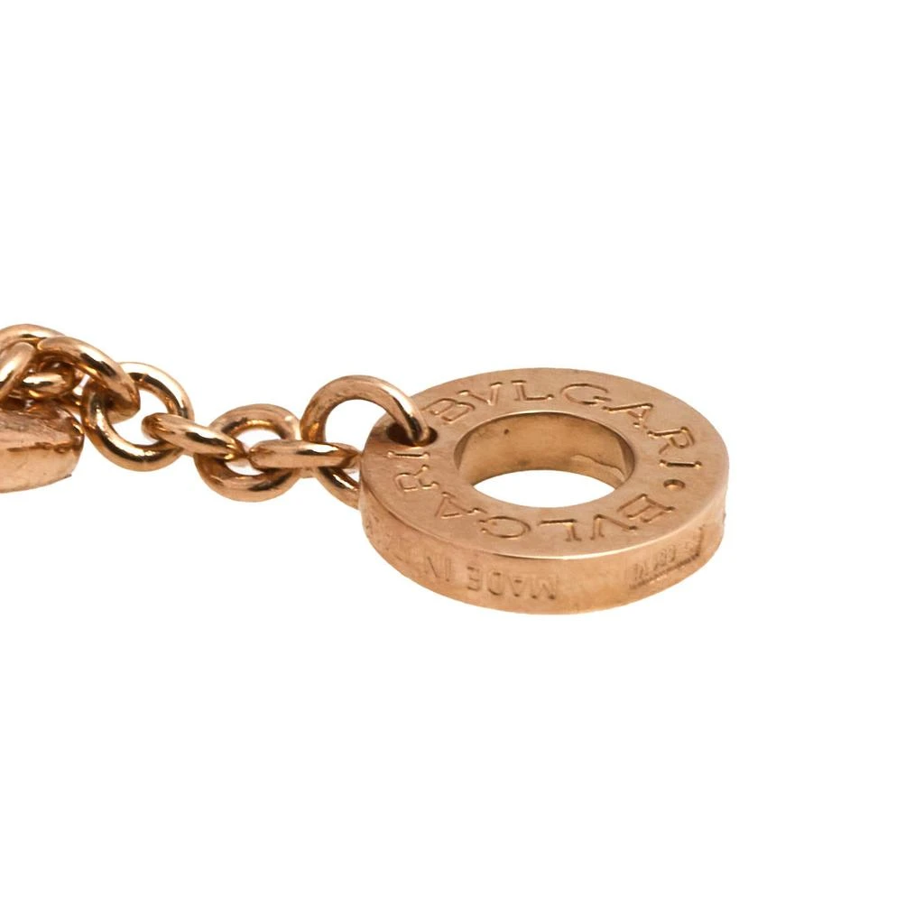 商品[二手商品] BVLGARI| Bvlgari Bvlgari Malachite Diamond 18k Rose Gold Pendant Necklace,价格¥15401,第5张图片详细描述