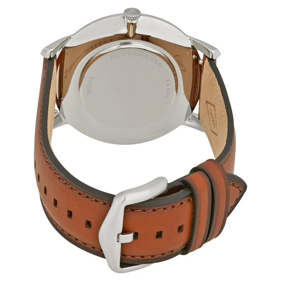 商品Fossil|Minimalist Blue Dial Brown Leather Men's Watch FS5304,价格¥545,第3张图片详细描述
