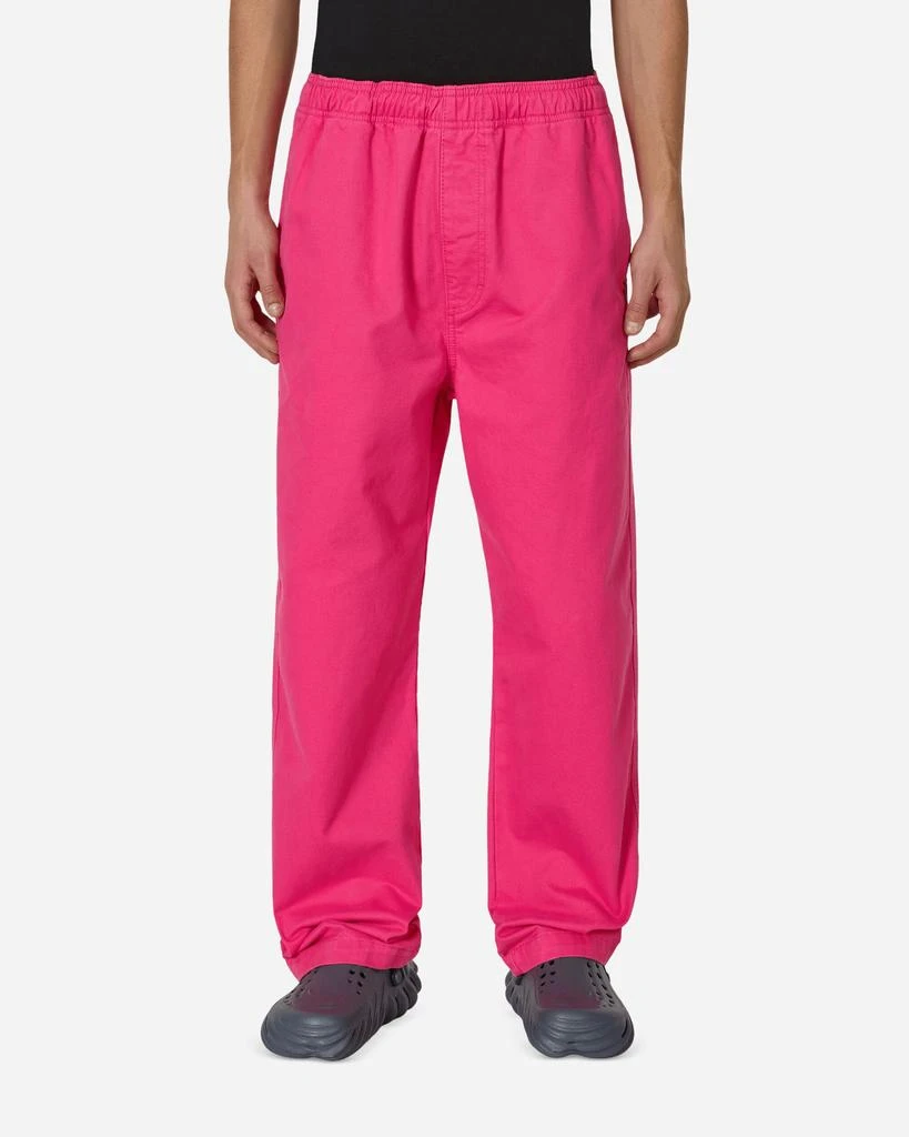 商品STUSSY|Brushed Beach Pant Hot Pink,价格¥353,第1张图片