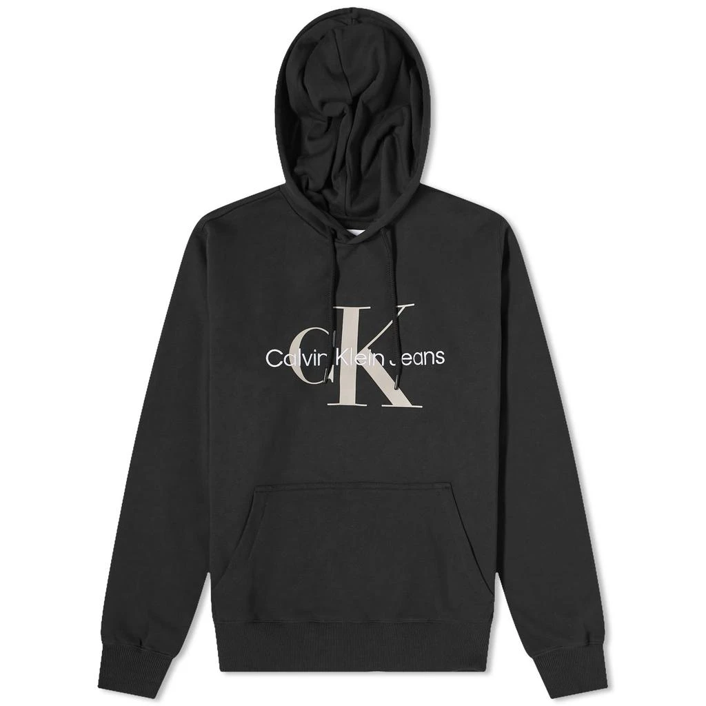 商品Calvin Klein|Calvin Klein Monologo Popover Hoodie,价格¥480,第1张图片