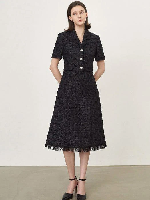 Monica Tweed Set (Black) 商品