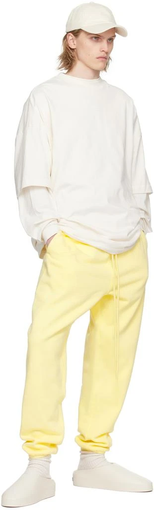 商品Essentials|Yellow Drawstring Sweatpants,价格¥700,第4张图片详细描述