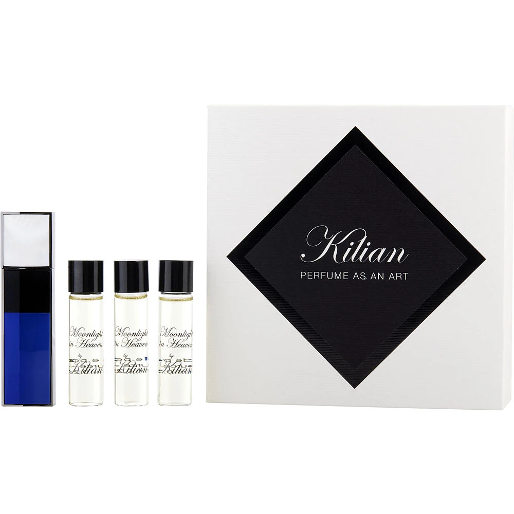 商品Kilian|KILIAN  凯利安 天堂月光中性香水套装（可补充装7.5ml+补充装7.5ml*3）EDP/套,价格¥1361,第1张图片