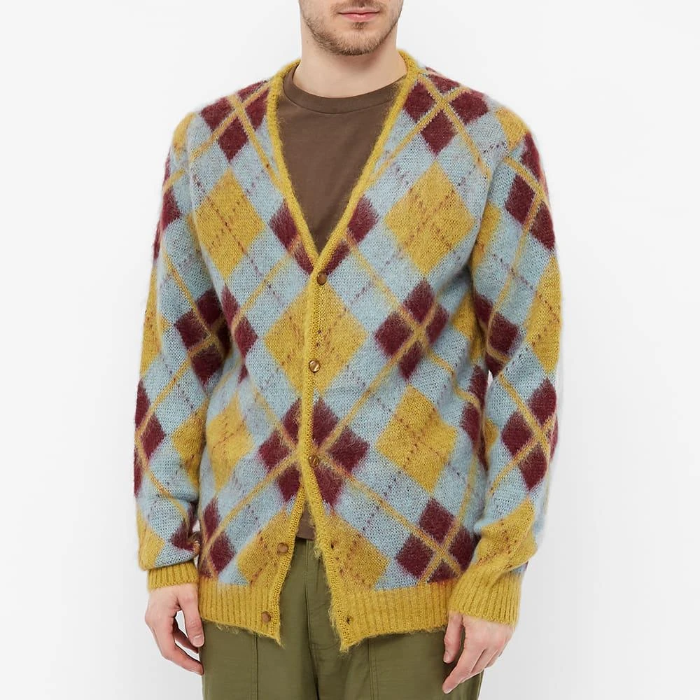 商品Needles|Needles Mohair Argyle Cardigan,价格¥2294,第4张图片详细描述