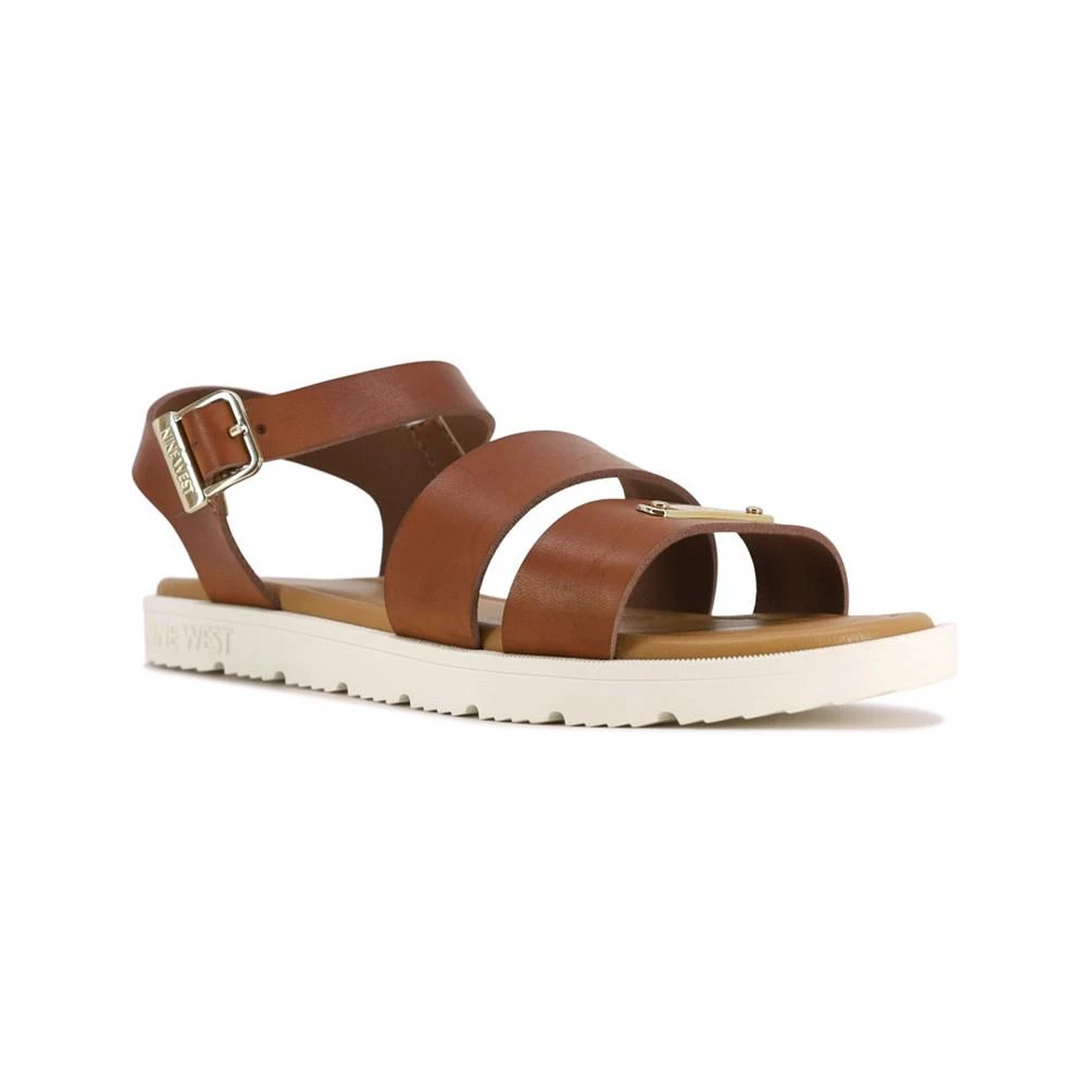 商品Nine West|Little Girls Double Strap Open Toe Hedy Sandals,价格¥251,第1张图片