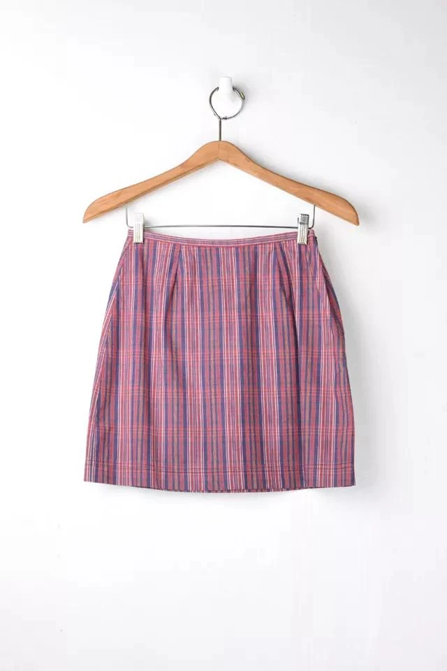 商品Urban Outfitters|Vintage Y2k Esprit Plaid Mini Skirt,价格¥741,第1张图片