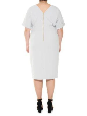 商品ALEXIA ADMOR|Plus Jacqueline Dolman-Sleeve Dress,价格¥674,第2张图片详细描述