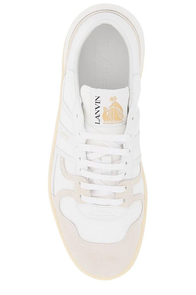 商品Lanvin|Lanvin Clay Lace-Up Sneakers,价格¥2633-¥3018,第4张图片详细描述