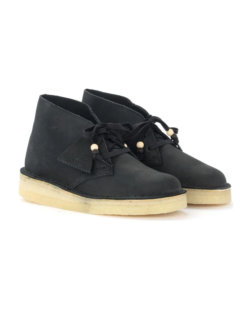 商品Clarks|Clarks Originals Desert Coal Ankle Boots In Black Nubuck,价格¥1395,第2张图片详细描述