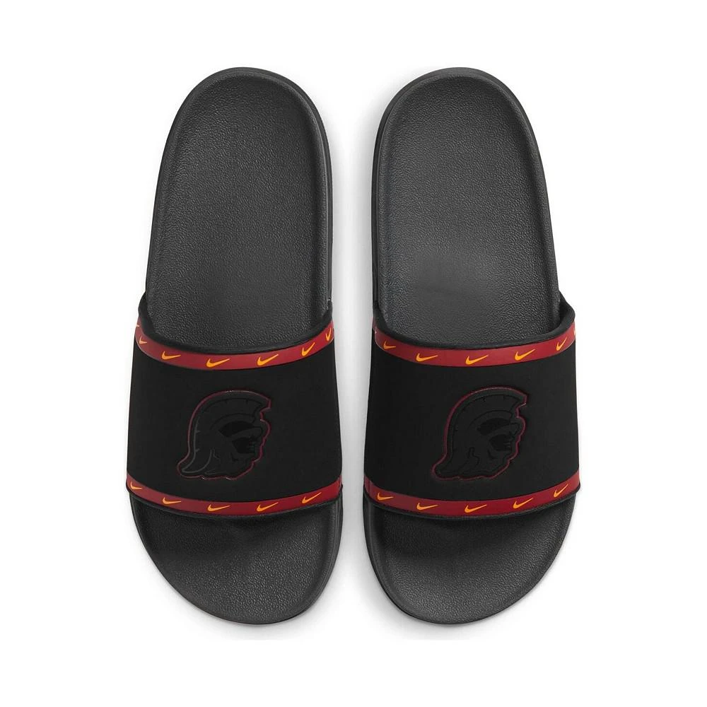 商品NIKE|Men's Black USC Trojans Team Off-Court Slide Sandals,价格¥263,第1张图片