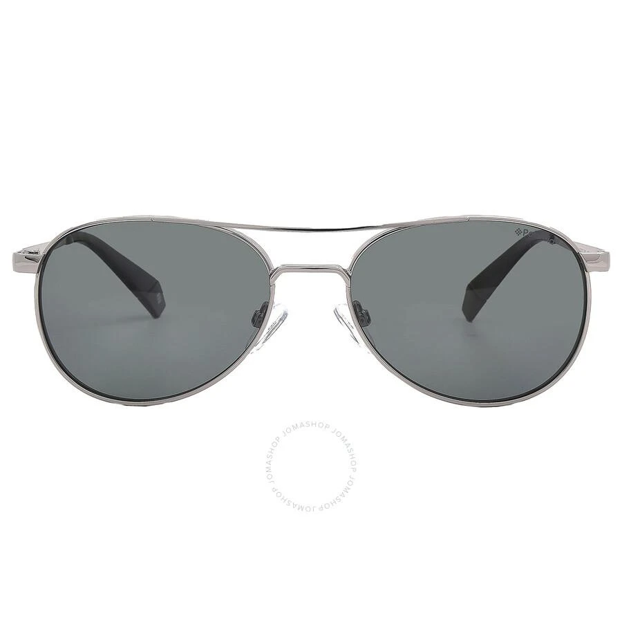 商品Polaroid|Core Polarized Grey Pilot Ladies Sunglasses PLD 6070/S/X 06LB/M9 56,价格¥149,第1张图片