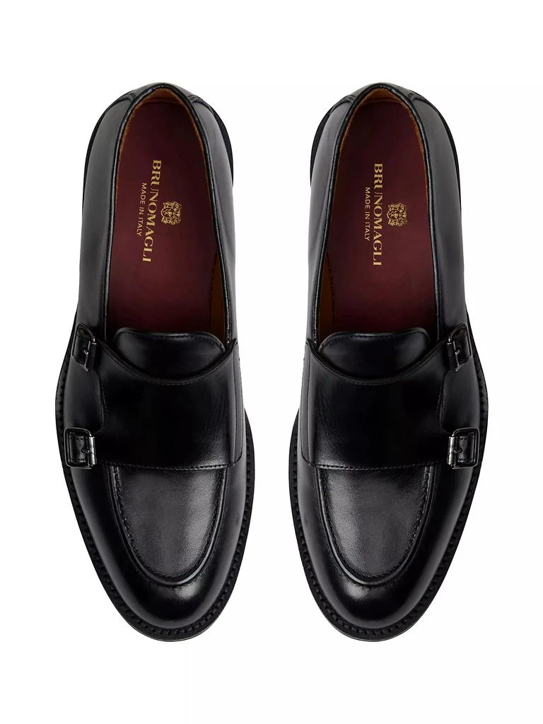 商品Bruno Magli|Biagio Double Monk Loafers,价格¥1857,第4张图片详细描述