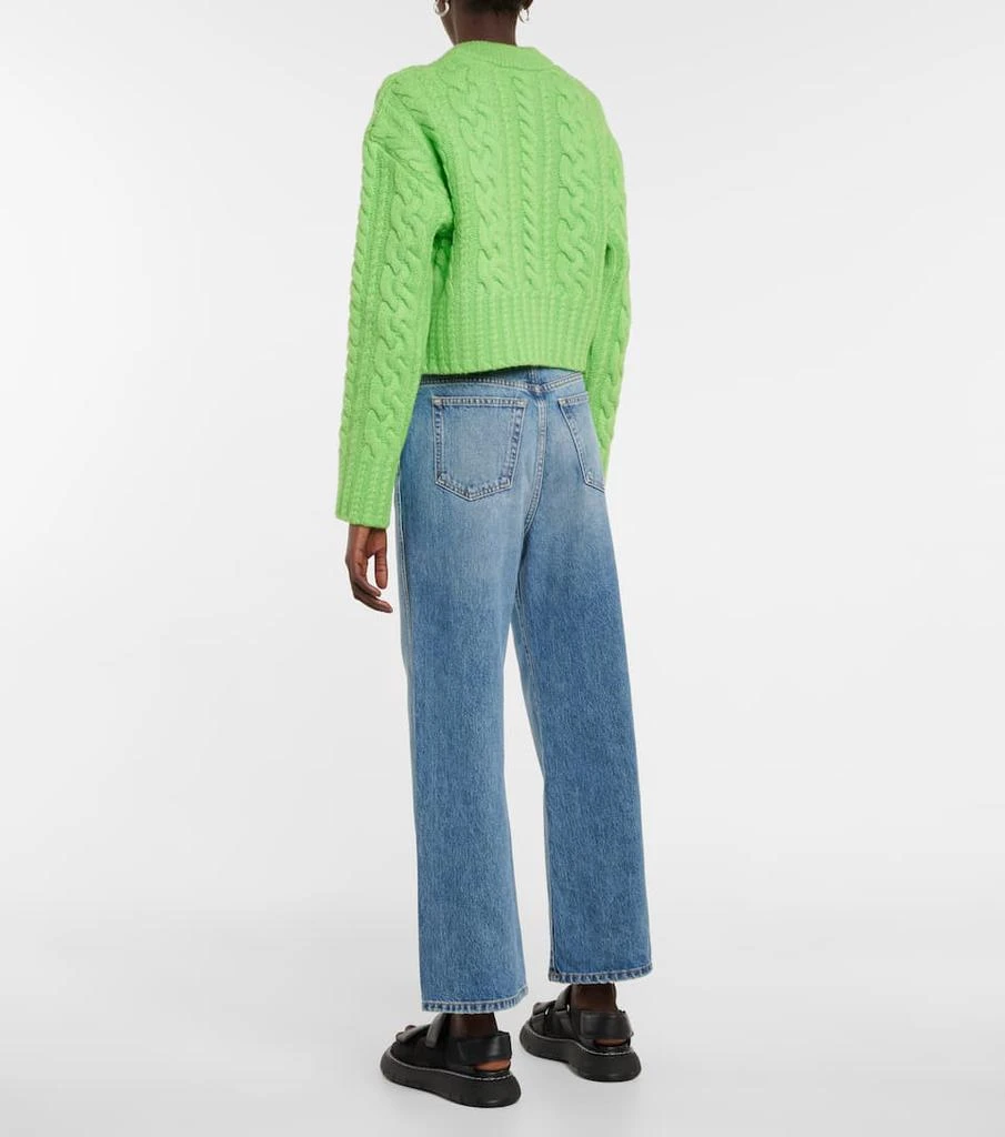 商品AMI|Cable-knit virgin wool sweater,价格¥2676,第3张图片详细描述