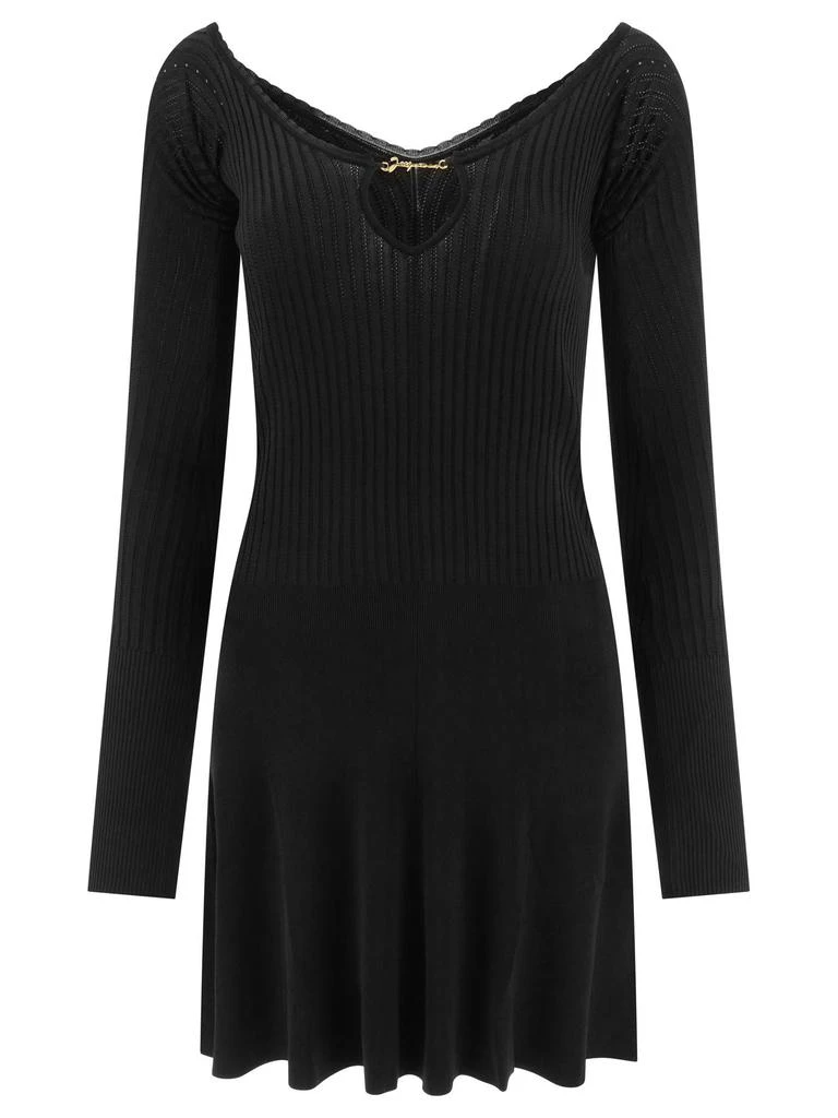 商品Jacquemus|La Mini Robe Pralù Dresses Black,价格¥1551,第1张图片