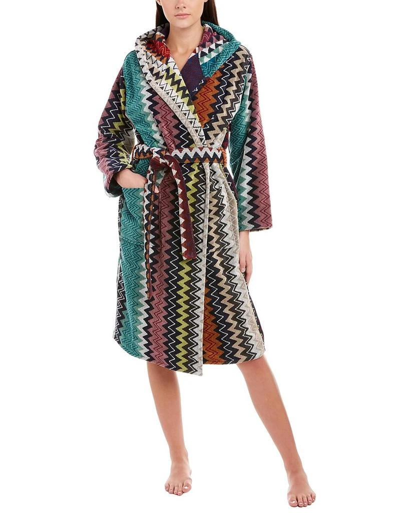 商品Missoni|Missoni Benicio Hooded Bathrobe,价格¥1241,第1张图片